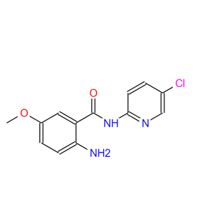 N-(5-氯-2-吡啶)-5-甲氧基-2-氨基苯甲酰胺 280773-17-3