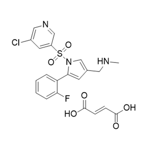 沃诺拉赞杂质26,1-(1-((5-chloropyridin-3-yl)sulfonyl)-5-(2-fluorophenyl)-1H-pyrrol-3-yl)-N-methylmethanamine fumarate