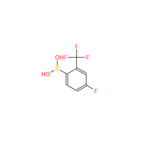 4-氟-2-三氟甲基苯硼酸,4-FLUORO-2-(TRIFLUOROMETHYL)BENZENEBORONIC ACID