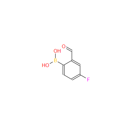 4-氟-2-醛基苯硼酸,(4-FLUORO-2-FORMYLPHENYL)BORONIC ACID