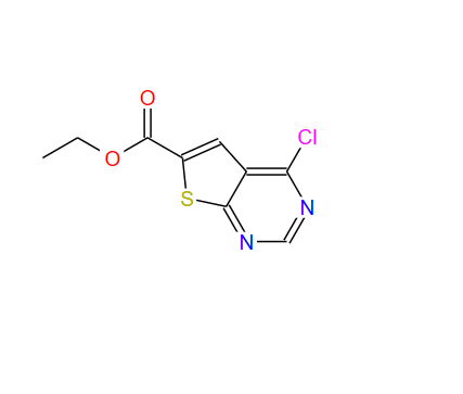 4-氯噻吩并[2,3-D]嘧啶-6-羧酸乙酯,ETHYL 4-CHLOROTHIENO[2,3-D]PYRIMIDINE-6-CARBOXYLATE