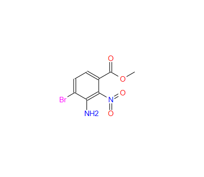 2-硝基-3-氨基-4-溴苯甲酸甲酯,METHYL-3-AMINO-4-BROMO-2-NITROBENZOATE