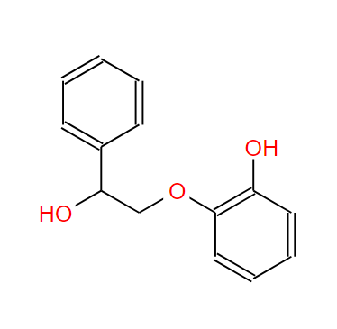 2-(2-羟基-2-苯基乙氧基)苯酚,Benzenemethanol, α-[(2-hydroxyphenoxy)methyl]-