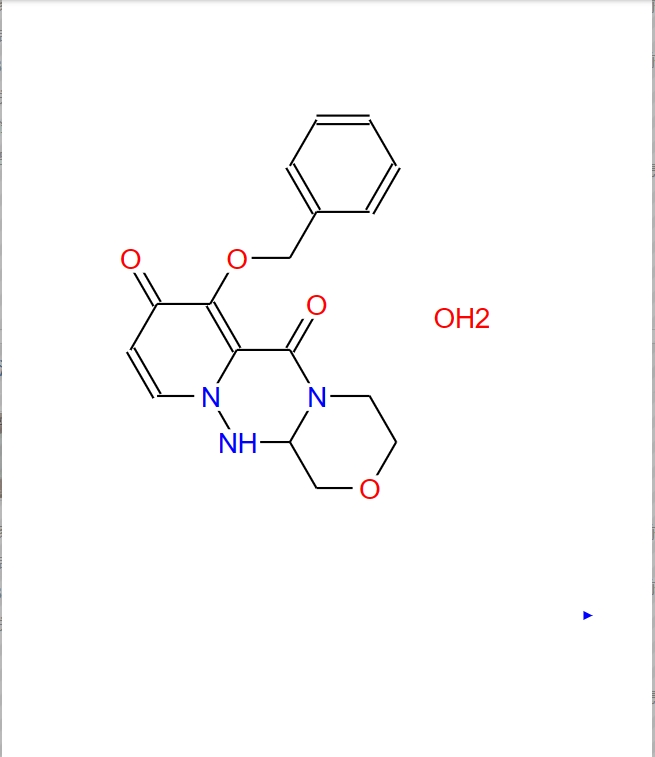 7-(芐氧基)-3,4,12,12A-四氫-1H-[1,4]噁嗪[3,4-C]吡啶并[2,1-F] [1,2,4]三嗪-6,8二酮半水合物,7-(benzyloxy)-3,4,12,12a-tetrahydro- 1H-[1,4]oxazino[3,4-c]pyrido[2,1-f][1,2,4]triazine- 6,8-dione, hemihydrate