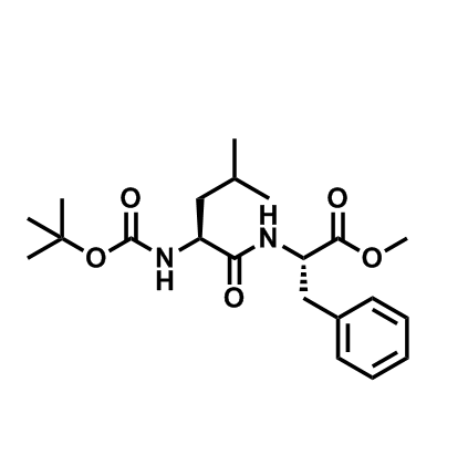 (S)-Methyl 2-((S)-2-((tert-butoxycarbonyl)amino)-4-methylpentanamido)-3-phenylpropanoate