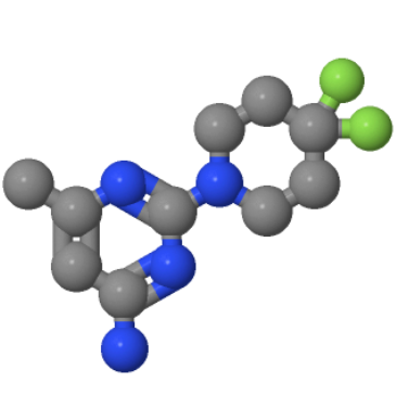 2-(4,4-二氟-1-哌啶基)-6-甲基-4-嘧啶胺,4-Pyrimidinamine, 2-(4,4-difluoro-1-piperidinyl)-6-methyl-