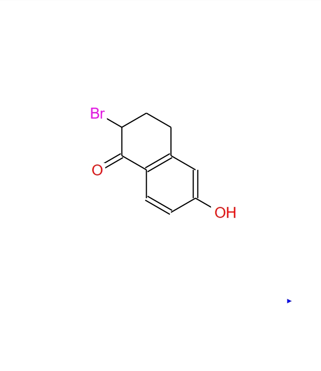 2-溴-3,4-二氢-6-羟基萘-1(2H)-酮,2-bromo-3,4-dihydro-6-hydroxynaphthalen-1(2H)-one