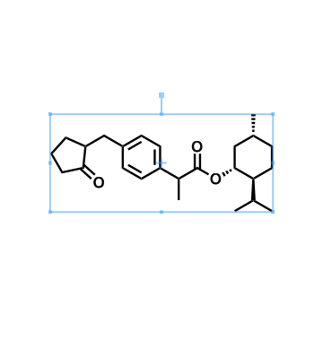 (1R,2S,5R)-2-Isopropyl-5-methylcyclohexyl 2-(4-((2-oxocyclopentyl)methyl)phenyl)propanoate