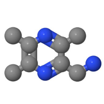 (3,5,6-三甲基吡嗪-2-基)甲胺,Pyrazinemethanamine,  3,5,6-trimethyl-  (9CI)