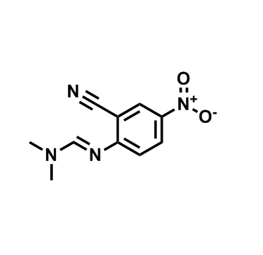 (E)-N'-(2-Cyano-4-nitrophenyl)-N,N-dimethylformimidamide