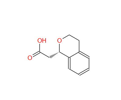 (1S)-3,4-二氯-1H-2-苯唑吡喃-1-乙酸,3,4-DIHYDRO-1H-2-BENZOPYRAN-1S-ACETIC ACID