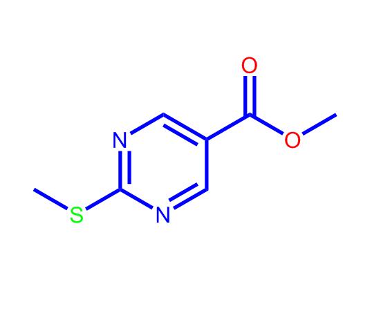 2-硫甲基-5-嘧啶甲酸甲酯,Methyl 2-(methylthio)pyrimidine-5-carboxylate