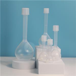 250ml耐氢氟酸FEP容量瓶特氟龙材质螺纹口A级塑料定容瓶