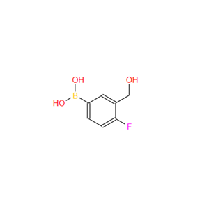4-氟-3-(羟甲基)苯基硼酸