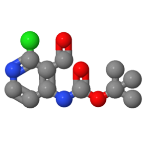 N-(2-氯-3-甲酰基-4-吡啶基)氨基甲酸叔丁酯；893423-62-6