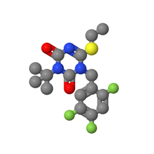 3-(叔丁基)-6-(乙硫基)-1-(2,4,5-三氟苄基)-1,3,5-三嗪-2,4(1H,3H)-二酮 2771355-75-8