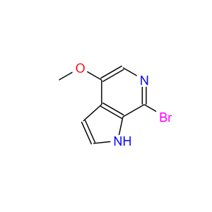 7-溴-4-甲氧基-1H-吡咯并[2,3-C]吡啶,1H-Pyrrolo[2,3-c]pyridine, 7-broMo-4-Methoxy-