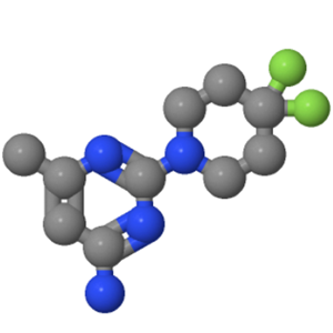 2-(4,4-二氟-1-哌啶基)-6-甲基-4-嘧啶胺；2446613-63-2
