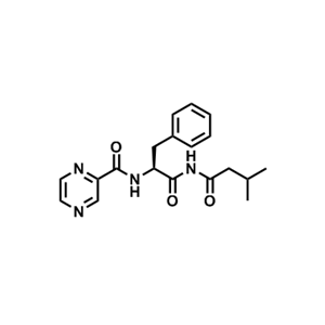 (S)-N-(1-(3-甲基丁酰胺基)-1-氧代-3-苯基丙-2-基)吡嗪-2-甲酰胺   862894-96-0