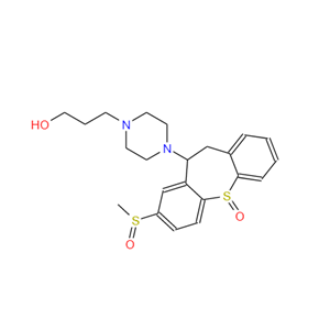 4-(10,11-二氢-8-(甲亚磺酰基)二苯并(b,f)硫杂卓-10-基)-1-哌嗪丙醇 S-氧化物,Oxyprothepin 5,8-disulfide