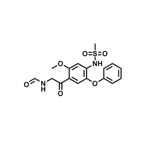 N-(2-(2-Methoxy-4-(methylsulfonamido)-5-phenoxyphenyl)-2-oxoethyl)formamide