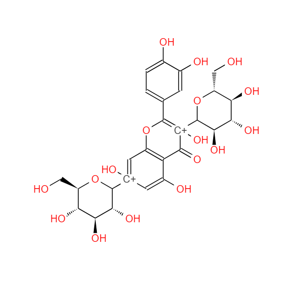 槲皮素 3,7-双葡萄糖苷,3,7-Diglucosylquercetin