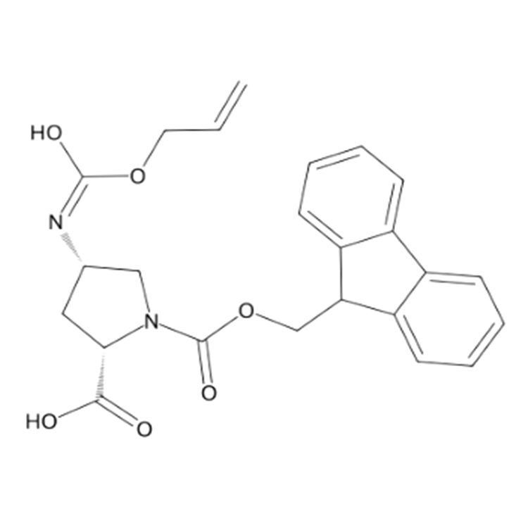 （4S）-1-Fmoc-4-（烯氧羰基氨基）-L-脯氨酸,(4S)-1-Fmoc-4-(Allyloxycarbonylamino)-L-proline