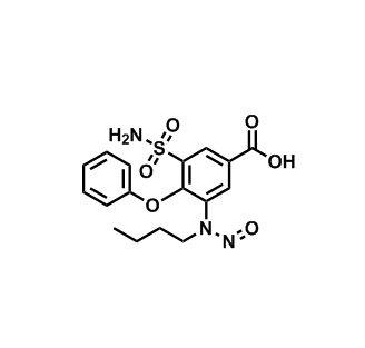 3-(Butyl(nitroso)amino)-4-phenoxy-5-sulfamoylbenzoic acid