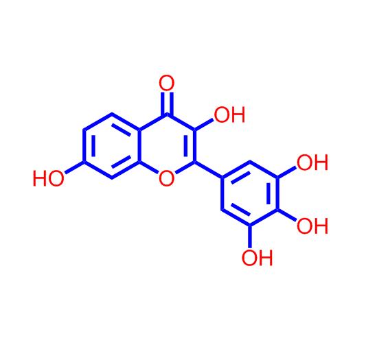 3,7-二羟基-2-(3,4,5-三羟基苯基)-4H-苯并吡喃-4-酮,3,7-Dihydroxy-2-(3,4,5-trihydroxyphenyl)-4H-chromen-4-one