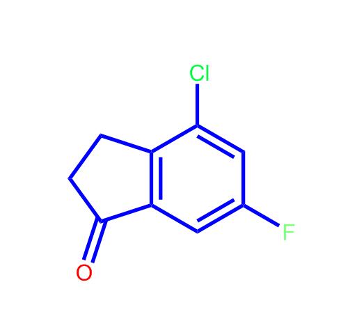 4-氯-6-氟茚-1-酮,4-Chloro-6-Fluoroindan-1-one