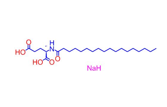 硬脂酰谷氨酸钠,L-Glutamic acid, N-(1-oxooctadecyl)-, sodium salt