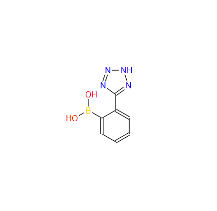 茨地沙坦中间体一,2-(2H-TETRAZOL-5-YL)-PHENYLBORONIC ACID