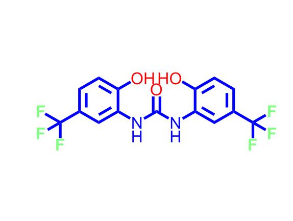 1,3-双(2-羟基-5-(三氟甲基)苯基)脲,1,3-Bis(2-hydroxy-5-(trifluoromethyl)phenyl)urea