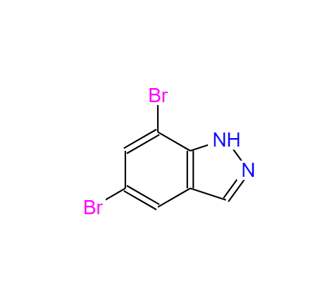 5,7-二溴-1H-吲唑,5,7-DIBROMO-1H-INDAZOLE