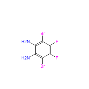 3,6-二溴-4,5-二氟-1,2-苯二胺,3,6-dibromo-4,5-difluoro-1,2-phenylenediamine