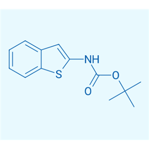 苯并噻吩-2-氨基甲酸叔丁酯  89673-36-9