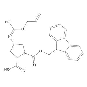 274676-10-7，（4S）-1-Fmoc-4-（烯氧羰基氨基）-L-脯氨酸