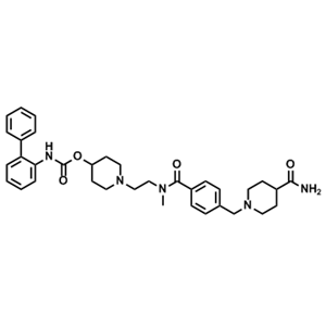 1-(2-(4-((4-氨甲酰基哌嗪-1-基)甲基)-N-甲基苯甲酰氨基)乙基)哌啶-4-基[1,1