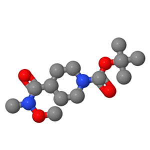 1-Boc-4-[甲氧基(甲基)氨基甲酰基]哌啶；139290-70-3