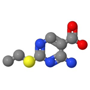 2-乙基巯基-4-氨基嘧啶-5-羧酸；89853-87-2