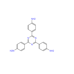 2,4,6-三(4-氨基苯基)-1,3,5-三嗪,4,4