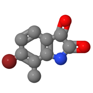 6-溴-7-甲基二氢吲哚-2,3-二酮；129833-54-1