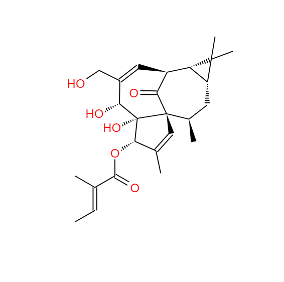 巨大戟醇-3-O-当归酸酯,Ingenol mebutate