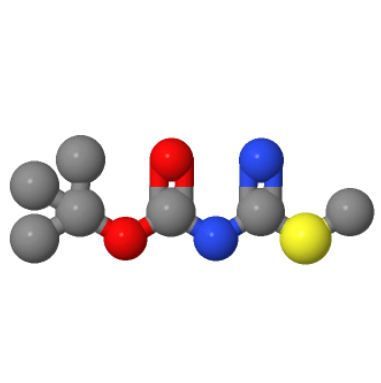 氨基甲酸,[亚氨基(甲硫基)甲基] - ,1,1 - 二甲基乙基酯,Carbamic acid, [imino(methylthio)methyl]-, 1,1-dimethylethyl ester (9CI)