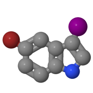 5-溴-3-碘-1H-吲哚,1H-Indole, 5-broMo-3-iodo-