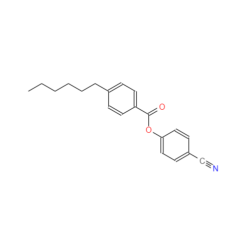 4-己基苯甲酸-4-氰基苯酯,4-CYANOPHENYL 4-N-HEXYLBENZOATE