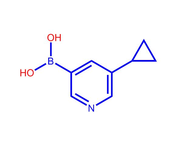 5-環(huán)丙基吡啶-3-基硼酸,5-Cyclopropylpyridin-3-ylboronicacid