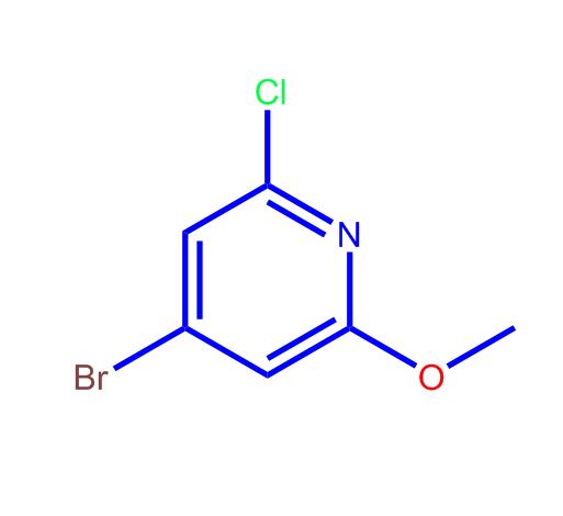 4-溴-2-氯-6-甲氧基吡啶,4-Bromo-2-chloro-6-methoxypyridine