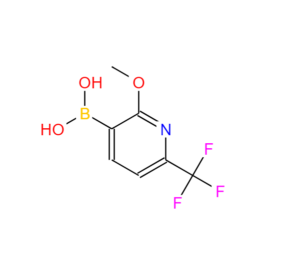 (2-甲氧基-6-(三氟甲基)吡啶-3-基)硼酸,(2-Methoxy-6-(trifluoroMethyl)pyridin-3-yl)boronic acid
