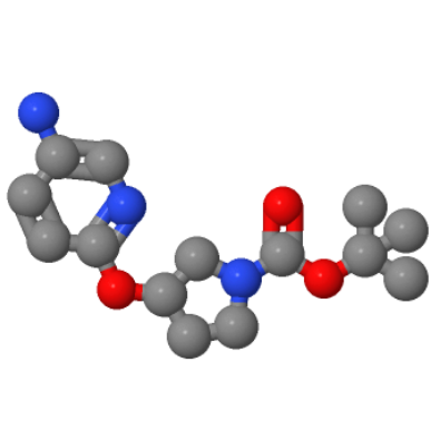 (R)-3-((5-氨基吡啶-2-基)氧基)吡咯烷-1-羧酸叔丁酯,(R)-tert-Butyl 3-(5-aminopyridin-2-yloxy)pyrrolidine-1-carboxylate